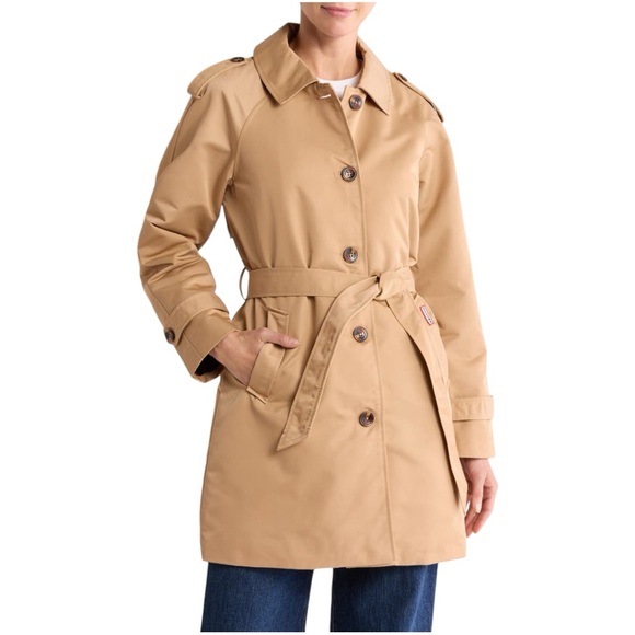 Hunter Women’s Stacy Water Resistant Trench Coat NWT - Picture 8 of 15